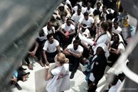 Médico a bordo del Aquarius: "No podremos estar así muchos días más"