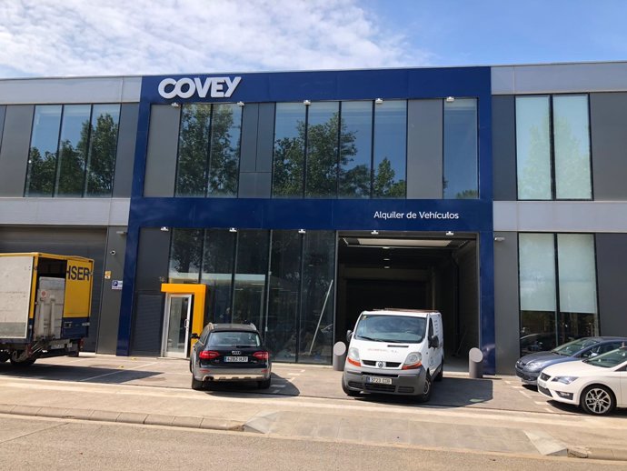 Nueva sede de Covey Alquiler, empresa de alquiler de vehículos, en Girona