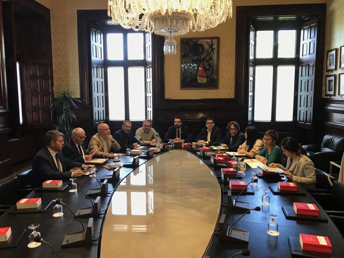 Reunió de l'Mesa del Parlament