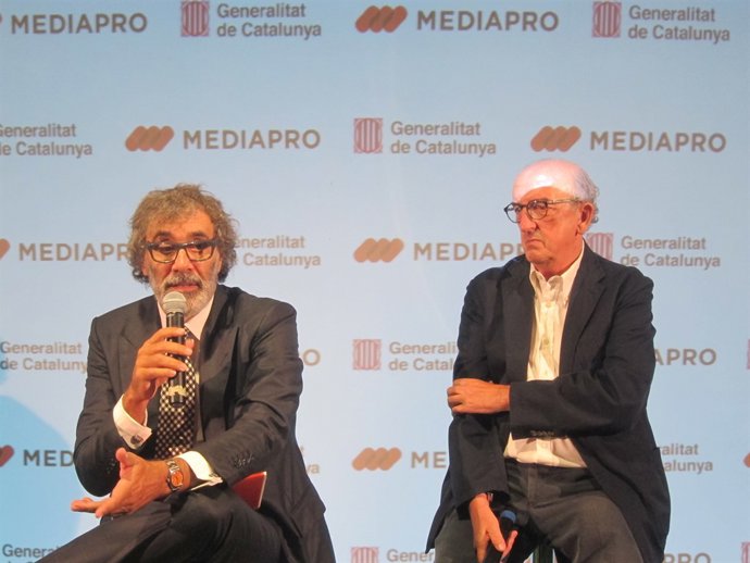 Tatxo Benet i Jaume Roures (Mediapro)