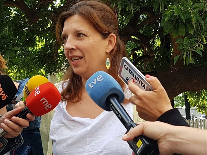 La teniente de alcalde de Barcelona Laia Ortiz