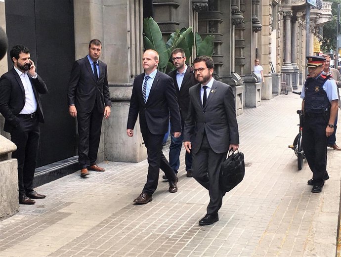 El vicepresidente del Govern y conseller de Economía, Pere Aragonès