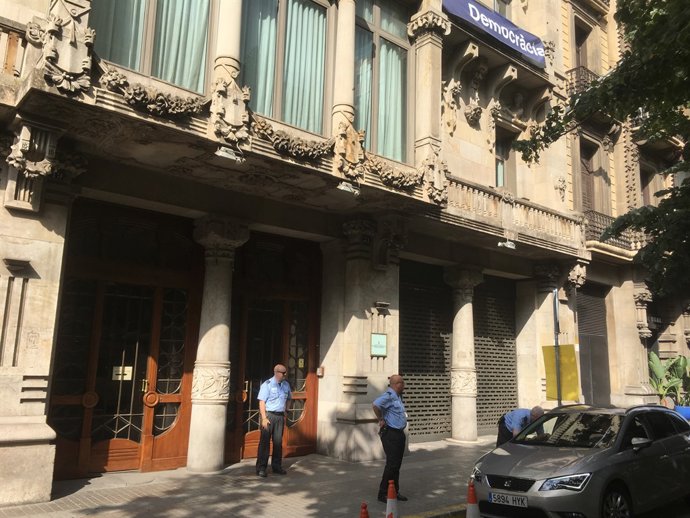 Escorcollen la Conselleria d'Economia pel referèndum de l'1-O