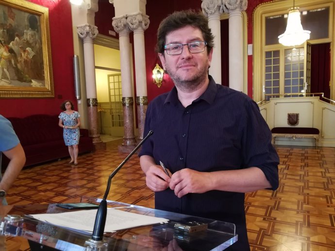 Alberto Jarabo en el Parlament