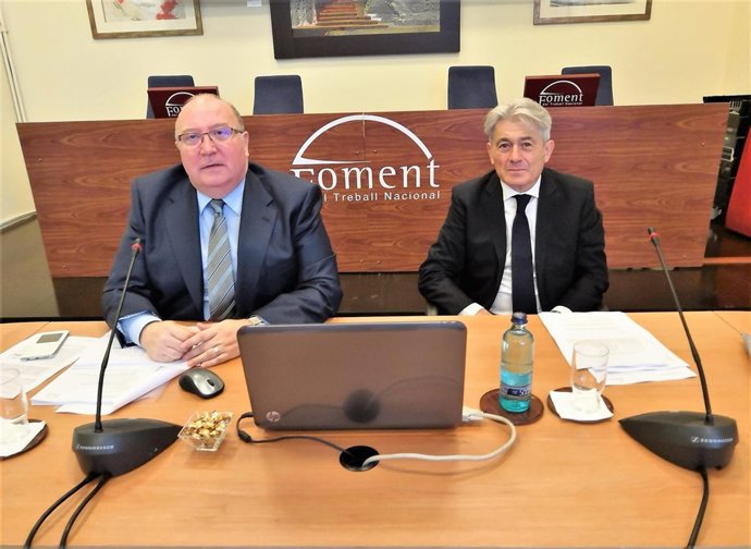 Salvador Guillermo, Valentí Pich (Fomento del Trabajo)