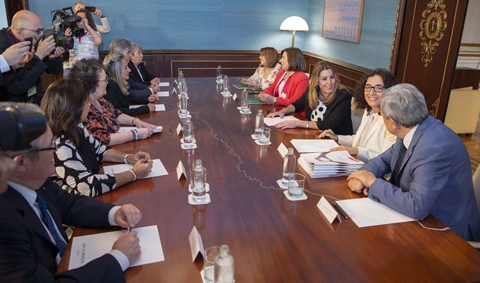 Susana Díaz agradece a Cruz Roja su labor