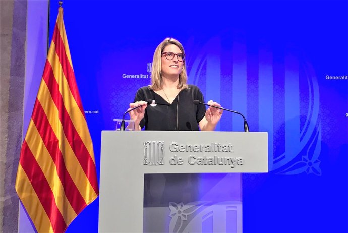 Elsa Artadi, portavoz y consellera de la Generalitat