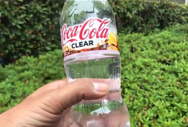 Coca cola clear