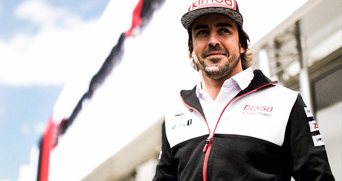 Fernando Alonso antes de Le Mans