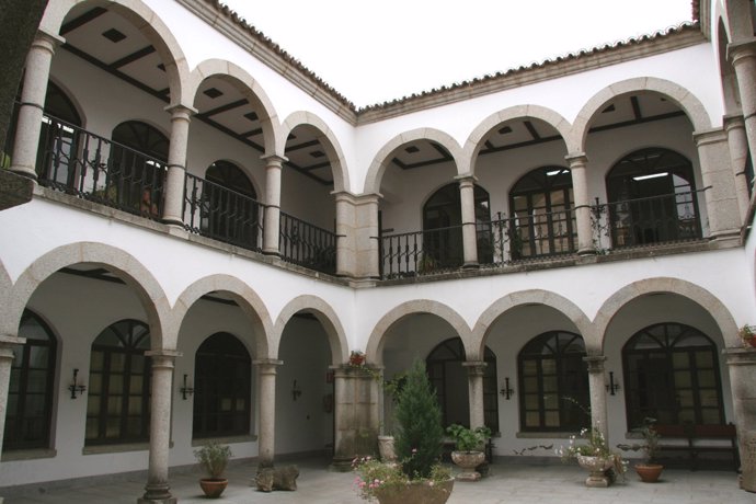 Patio del Ayuntamiento de Coria (Cáceres)