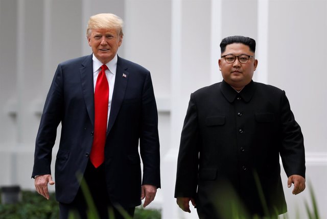 Histórico encuentro entre Donald Trump y Kim Jong Un en Singapur