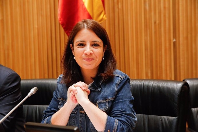 Adriana Lastra, portavoz del Grupo Socialista 