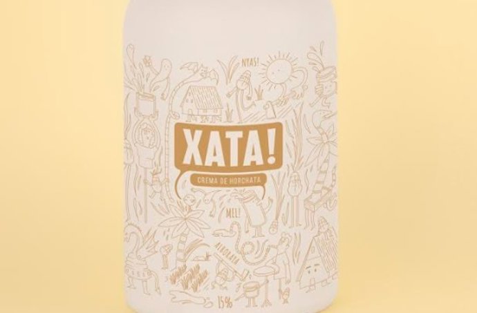 Botella del nou licor d'orxata