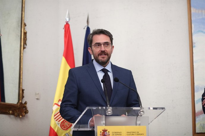 Maxim Huerta prendrà possessió com a ministre de Cultura i Esports