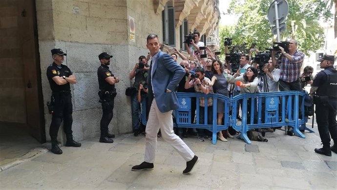 Iñaki Urdangarin arribant a l'Audiència després de la sentència del Suprem