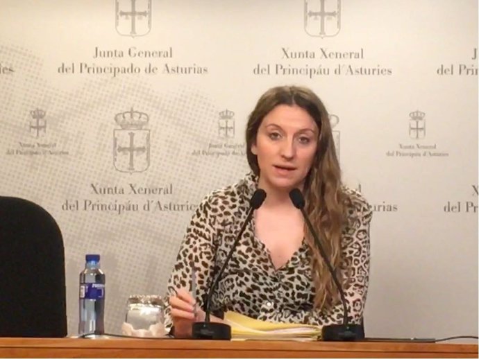 Lucía Montejo, diputada de Podemos Asturies