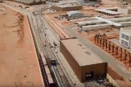 Instalaciones del metro de Riad construido por FCC