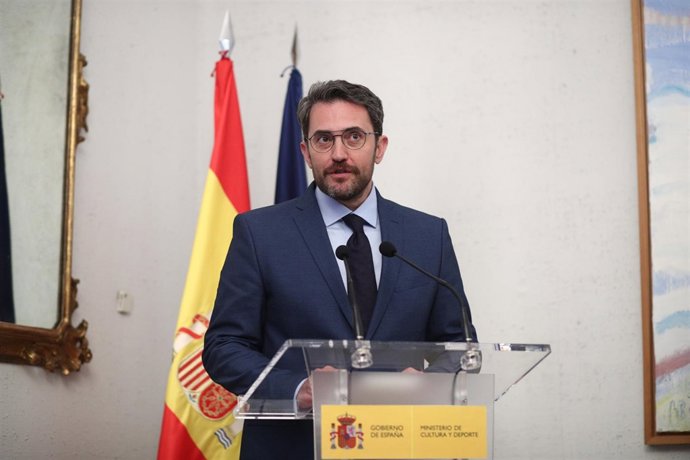Maxim Huerta tomará posesión como ministro de Cultura y Deportes