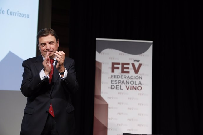 Luis Planas en el XL aniversario de la Federación Española del Vino