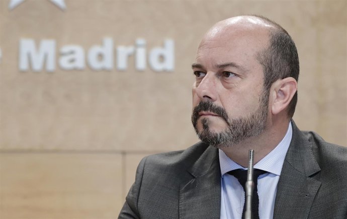 El vicepresidente de la Comunidad de Madrid, Pedro Rollán