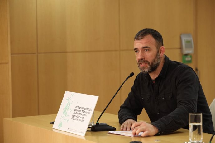 El concejal de Ahora Madrid Nacho Murgui