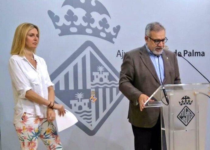Patricia Conrado y Josep Lluís Bauzá, regidores de Cs Palma