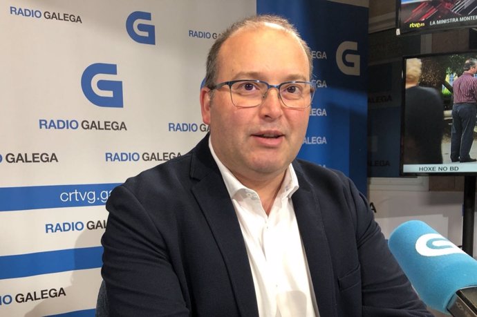 Miguel Tellado, secretario general del PP gallego