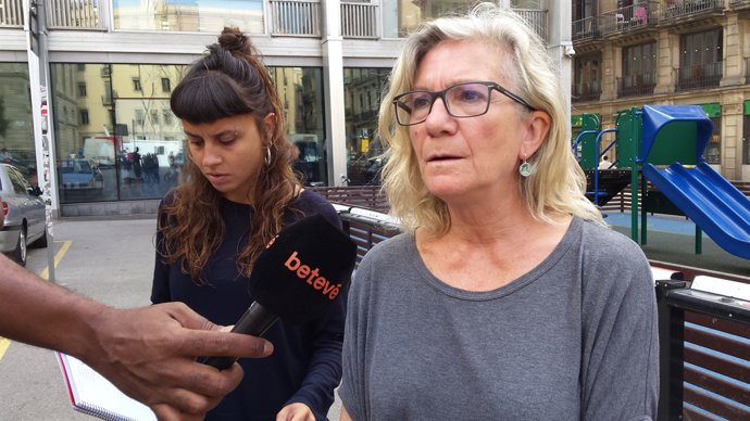 Maria Rovira i Maria José Lecha (CUP) a una imatge d'arxiu