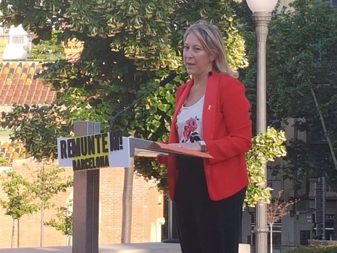 La candidata del PDeCAT en Barcelona, Neus Munté