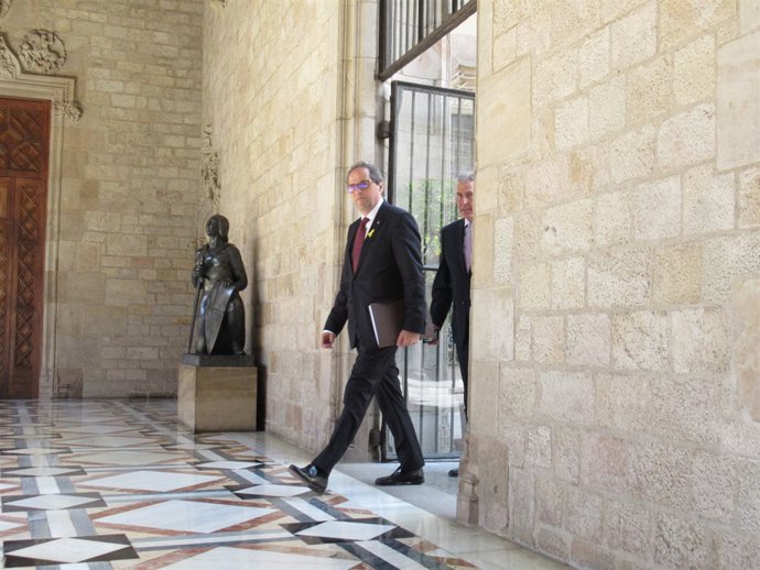 El president de la Generalitat, Quim Torra