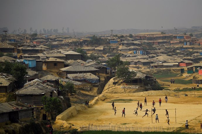 Campamento de refugiados rohingyas en Cox's Bazar