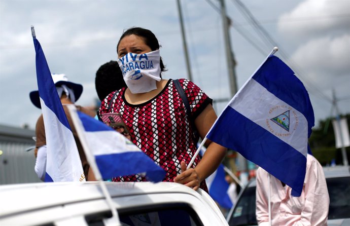 Manifestaciones contra el presidente de Nicaragua, Daniel Ortega