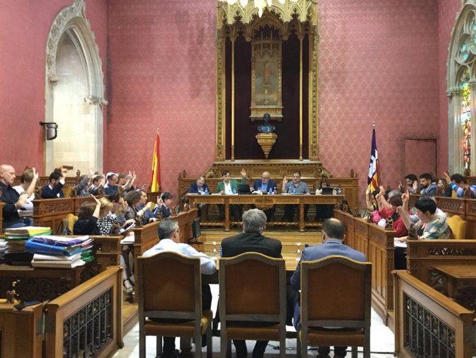 Pleno del Consell de Mallorca este jueves