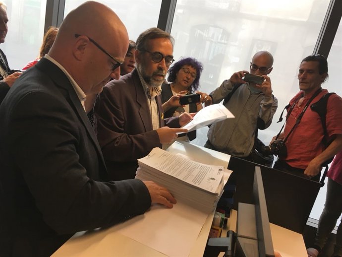 Membres de la Plataforma Riera de Cassoles