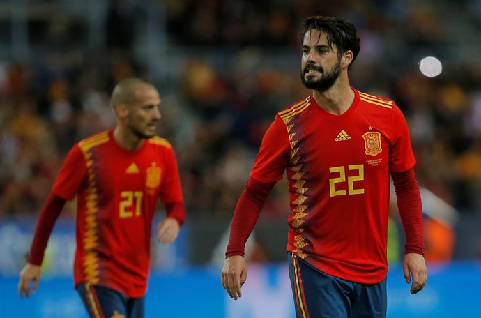 Isco selección española España Costa Rica David Silva