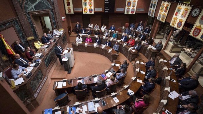 Debate del Estado de la Región, López Miras, Hemiciclo Asamblea