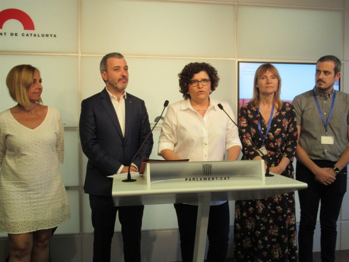  Jaume Collboni, Rosa Maria Ibarra i edils del PSC