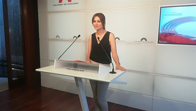 La diputada d'Cs en el Parlament Lorena Roldán
