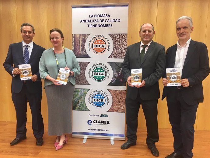 Presentación sello de certificación de calidad para biomasa en Andalucía.