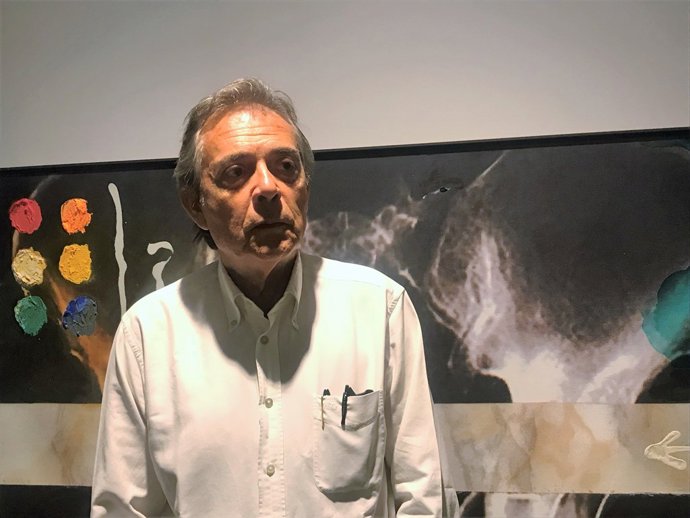 L'artista Joan Pere Viladecans a la Fundació Vila Casas