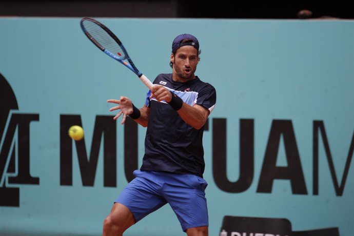 Feliciano López en el Mutua Madrid Open