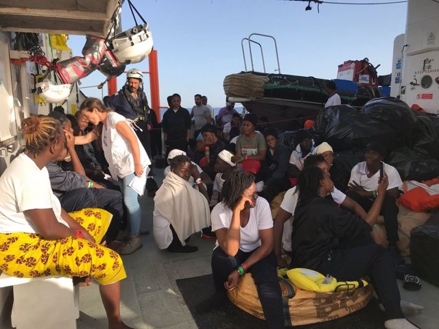 Los migrantes del Aquarius tardarán alrededor de cuatro semanas en llegar a Baleares