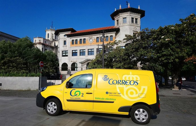 Furgoneta eléctrica de Correos