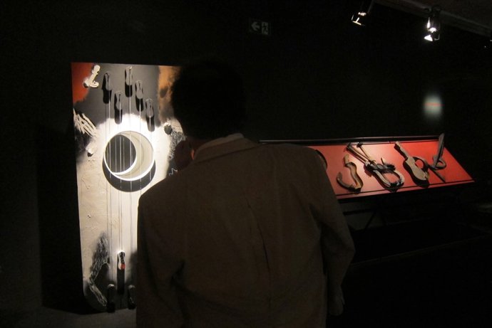 Exposició dedicada a Josep Guinovart en el Museu                         