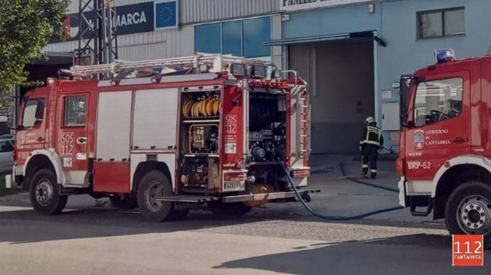 Bomberos del 112 
