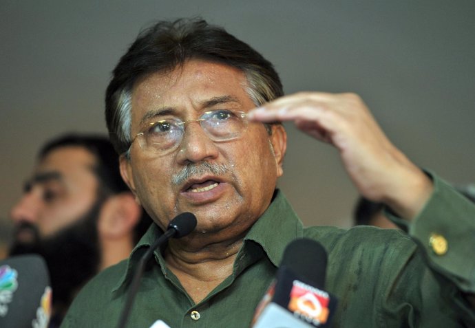 Presidente de Pakistán Pervez Musharraf 
