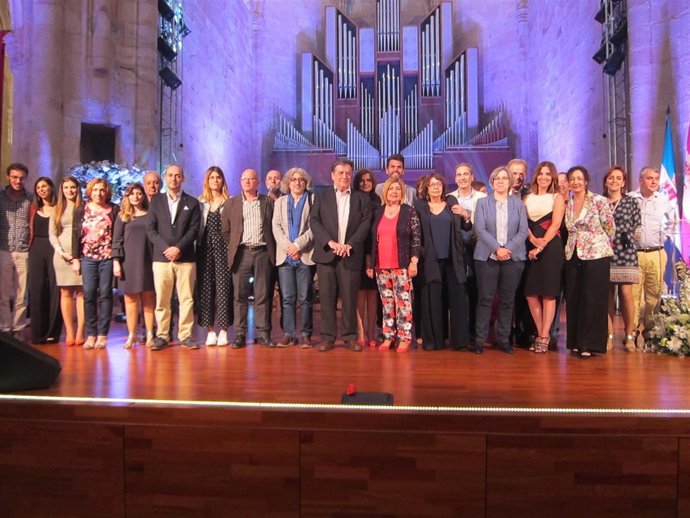 Gala certámenes literarios Diputación de Cáceres    