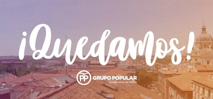 Martínez-Almeida y Andrea Levy inauguran la campaña 'Quedamos'