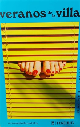 Cartel de los Veranos de la Villa