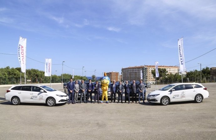 Toyota entrega 250 vehículos oficiales para los Juegos Mediterráneos Tarragona